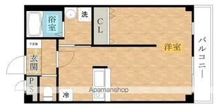 サーク羽倉崎【302号室】の間取り