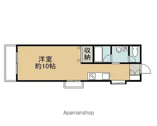 ハイツIN日高【3階】の間取り