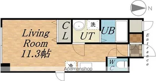 第六松屋ビル【1006号室】の間取り