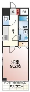 ENISHU己斐本町【604号室号室】の間取り