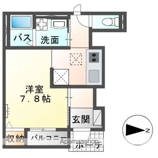 メゾン・ルーナ【101号室】の間取り