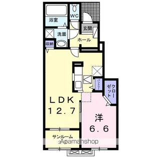 パインコート【1階】の間取り