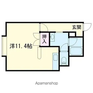 クリスタルハーモニー27【203号室】の間取り