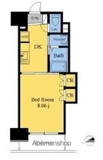 エンブル・ステージ【405号室】の間取り