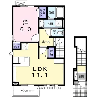 エアリースクエア【2階】の間取り
