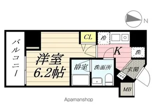 LOG横浜鶴見【3階】の間取り