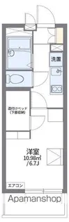 レオパレスあけぼの【3階】の間取り