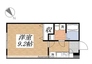 東京都立川市砂川町8丁目【アパート】の間取り