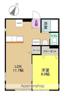 アレグリア【101号室】の間取り
