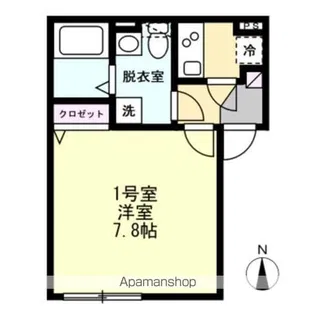 アサナミ追浜【3階】の間取り