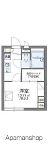 レオパレス手柄駅前【2階】の間取り