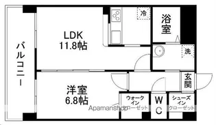 フェリシオン泉【305号室】の間取り