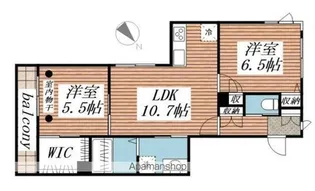 メゾン サイム【3階】の間取り