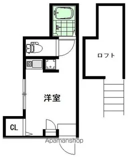 IRIS(アイリス)【201号室】の間取り
