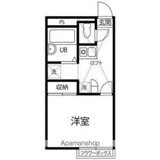 HILLS HANAMIZUKI【1階】の間取り
