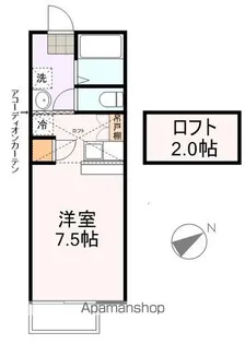 サニーライフ砂押【1階】の間取り
