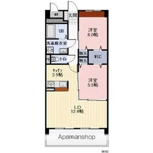 BLANE D’OR【2階】の間取り