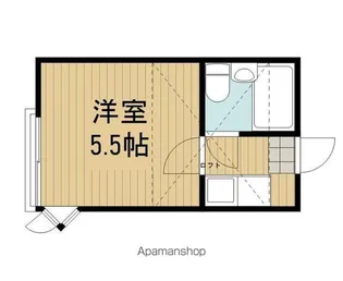 プラザ ドゥ クロード【2階】の間取り