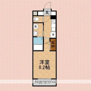 シエル【1階】の間取り