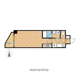 プロスペクト門前仲町【1階】の間取り