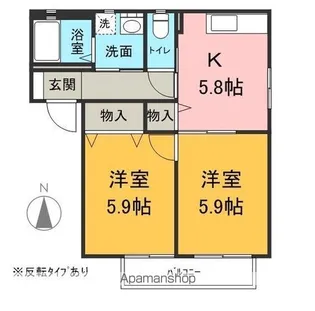 フォレストエバーINNABC【1階】の間取り