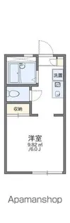 レオパレス横浜とつか【1階】の間取り