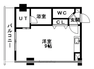 リバーサイド共応(7階建)【311号室】の間取り