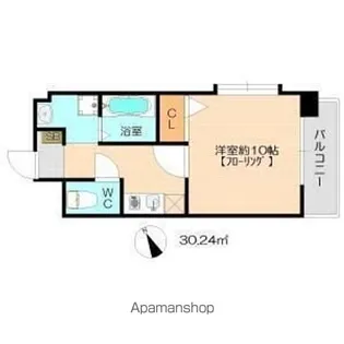 アーバンステージ藤ヶ丘【2階】の間取り