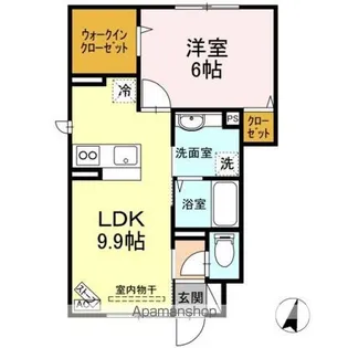 ファーストリッチ A【1階】の間取り
