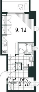 ラティエラ文京音羽【11階】の間取り