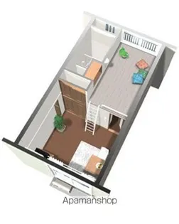 レオパレスグリーンビュー【2階】の間取り