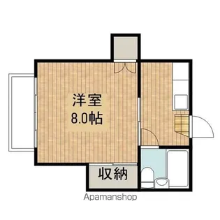 第3伸陽閣【1号室】の間取り