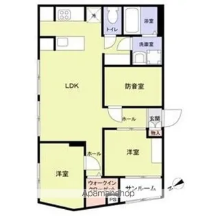 エテルネル曳舟【2階】の間取り