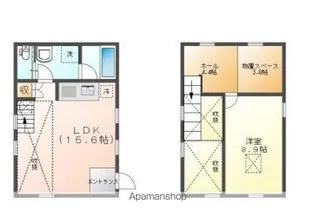 LAGUNA TERRACE 小金井【1階】の間取り