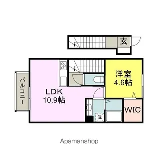 J’s stageⅡ【2階】の間取り