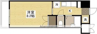 サンライズ己斐中【4階】の間取り