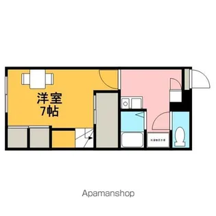 レオパレスクレエ【206号室】の間取り