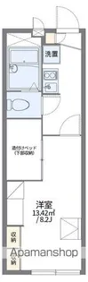 レオパレス東北野【2階】の間取り