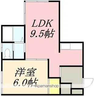 美原エクセレント【203号室】の間取り