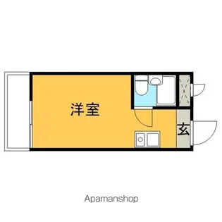 スカイコート橋本第2【111号室号室】の間取り