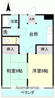 シャイニングマンション【303号室】の間取り