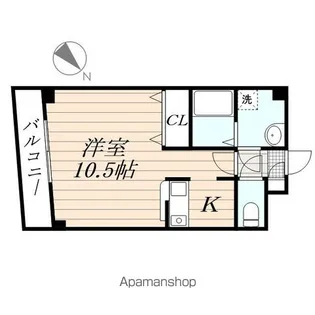 ソル・エスパシオ本千葉【1階】の間取り