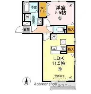 FIRENZE(フィレンツェ)【1階】の間取り