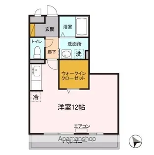 セジュールZEN 参番館【3階】の間取り
