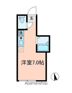 アペックス田端【1階】の間取り