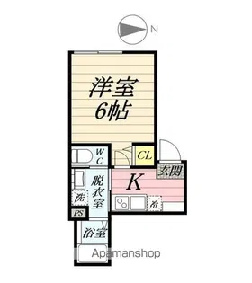 ルクシア桜ヶ丘【1階】の間取り
