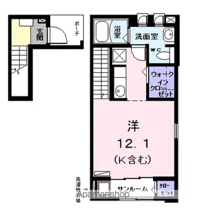 エテルノ・プラシード Ⅰ【2階】の間取り