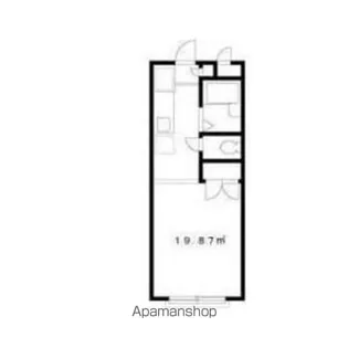 東京都杉並区堀ノ内1丁目【アパート】の間取り