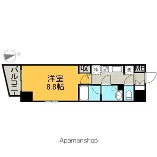 エルスタンザ徳川【7階】の間取り