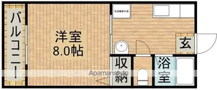 静岡県浜松市中央区半田山3丁目【アパート】の間取り